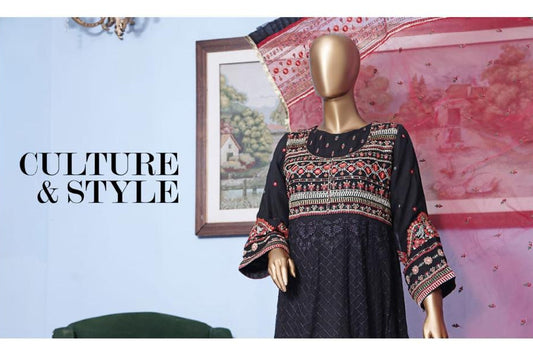 3 Piece Chiffon Formal - Black