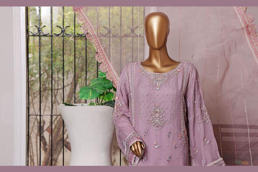 3 Piece Chiffon Formal - Mauve